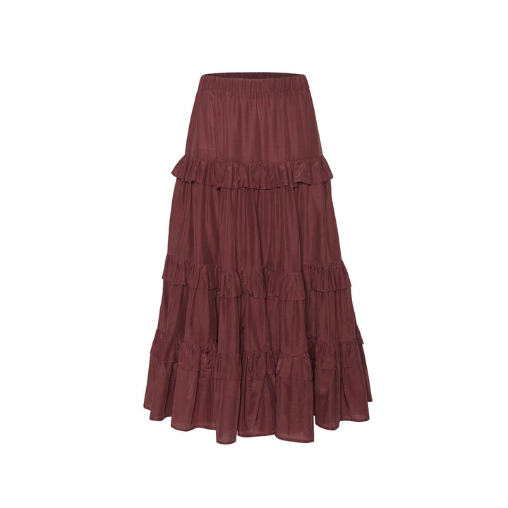 Azalea Skirt - Burgundy