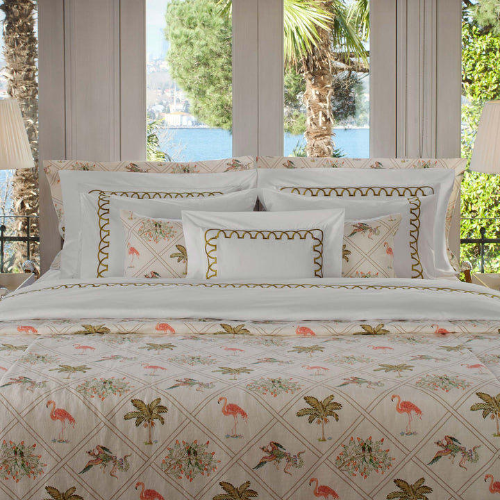 Anka Bed Cover - White