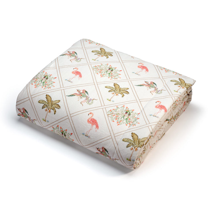 Anka Bed Cover - White