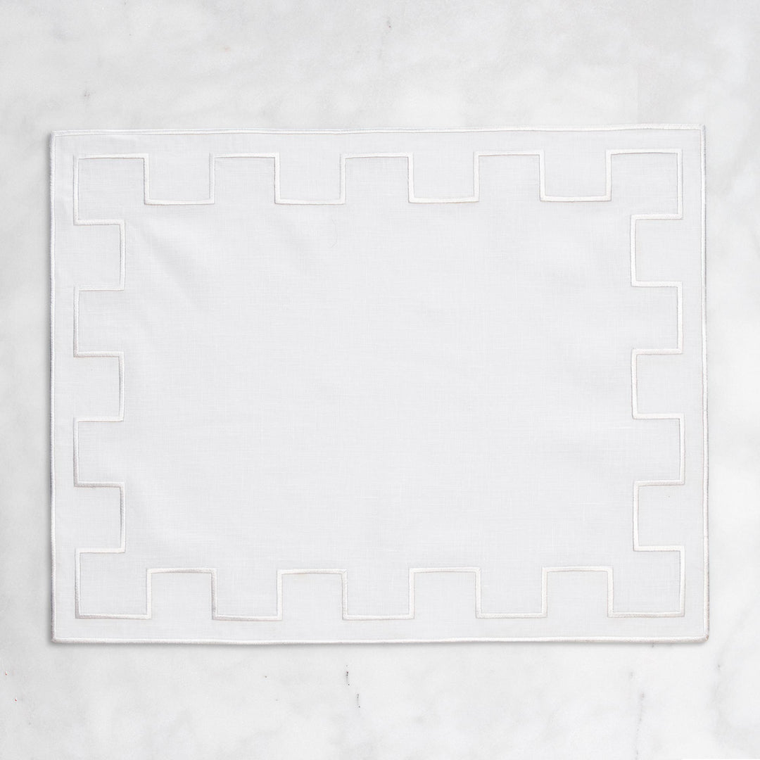 Ephesus Placemat - White
