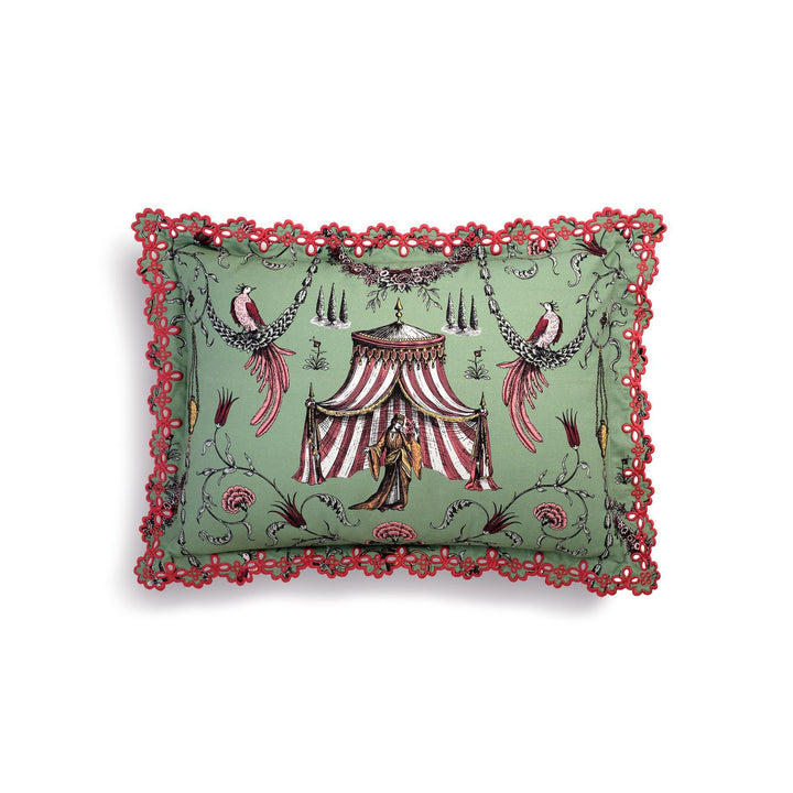 Seferî Decorative Cushion - Green