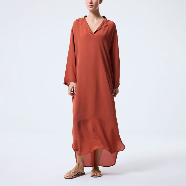 Camellia Long Kaftan