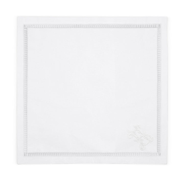 Seferî Heritage Linen Napkin with Openwork Embroidery