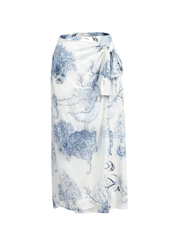 Aegean Sea Pareo-Skirt - Blue