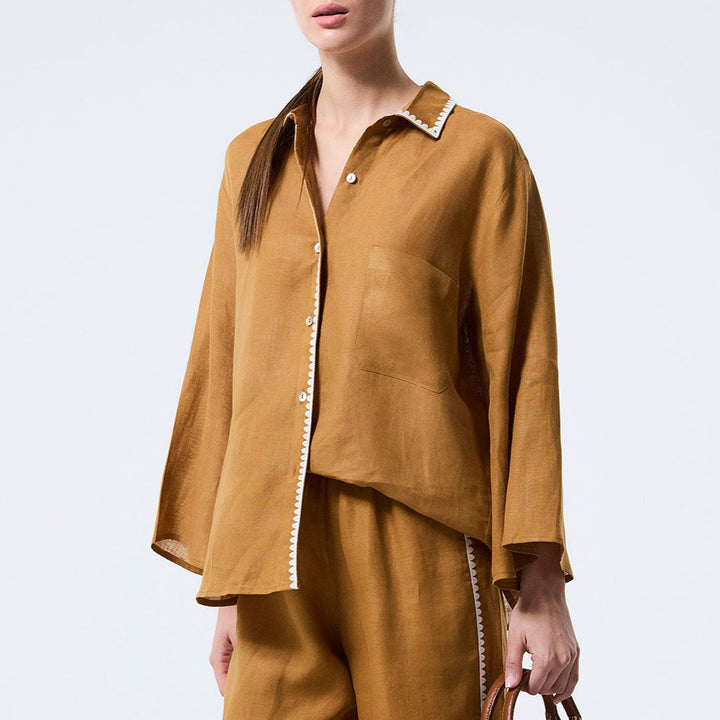 Marigold Shirt - Mustard