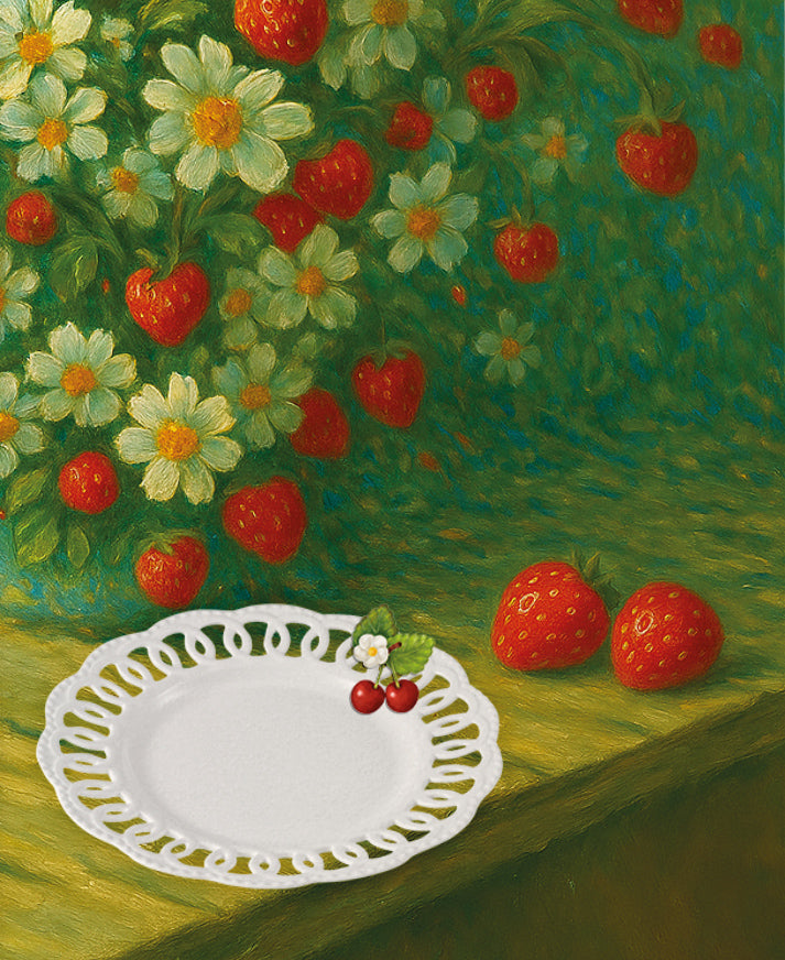 Seferî Storyteller Plate Charm - Berries - Set of 4