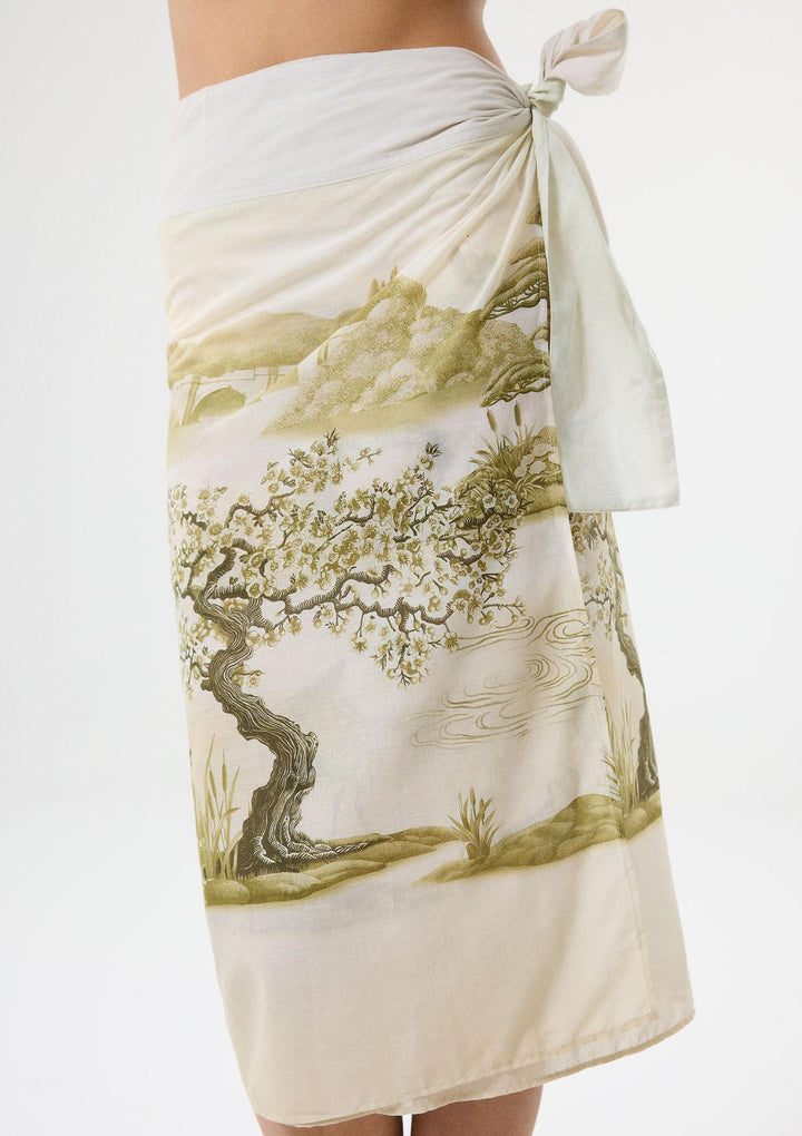 Mirage Short Pareo - Green