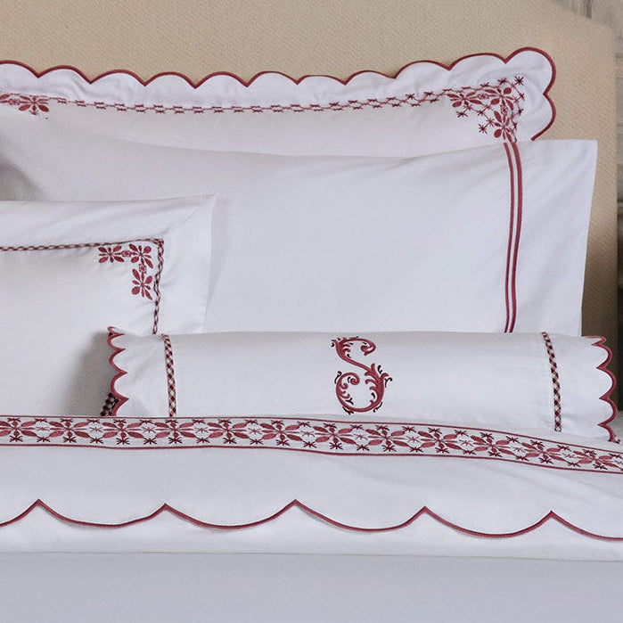 Seferî Flower Garden Standard Sham - Pink