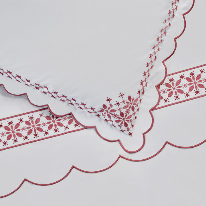 Seferî Flower Garden Standard Sham - Pink