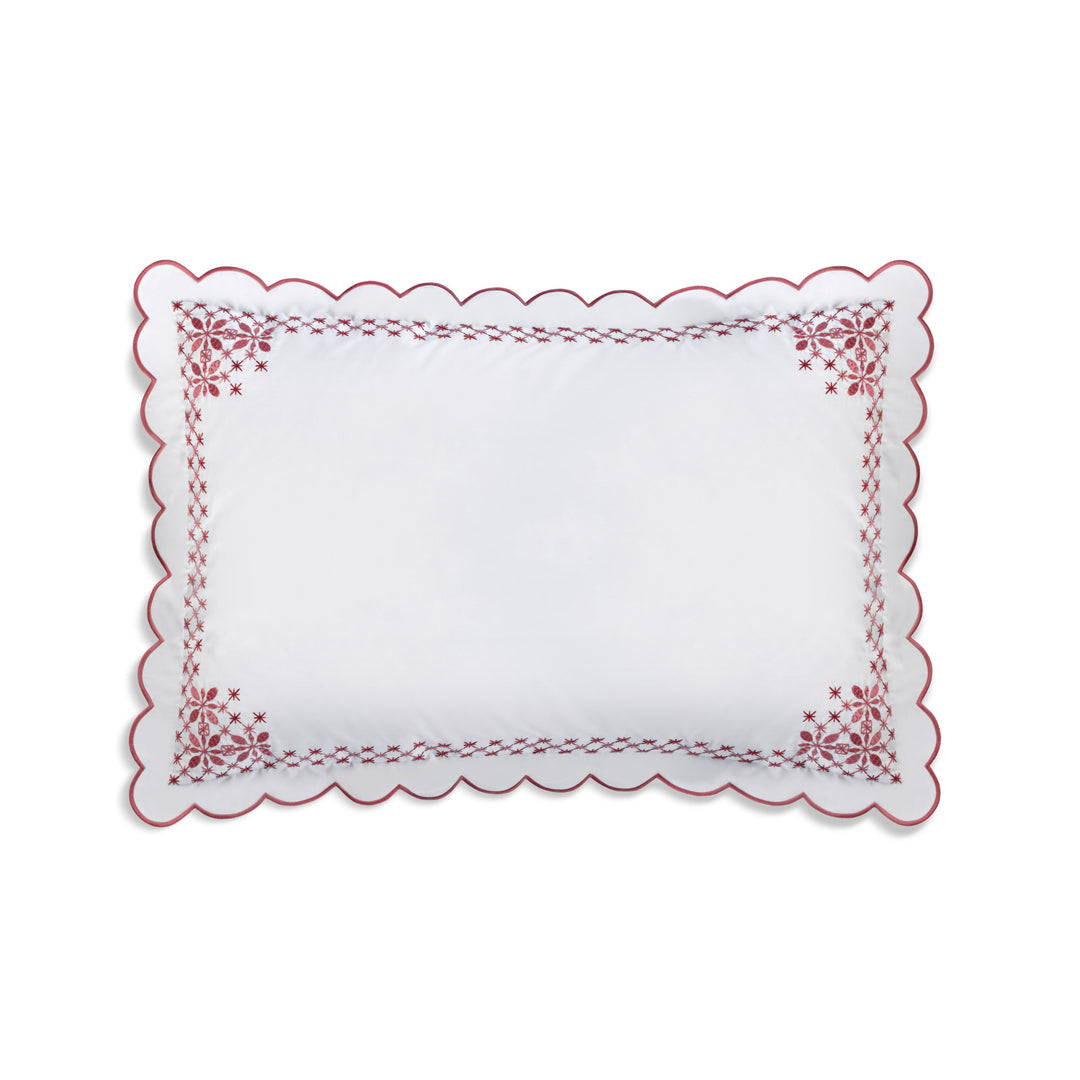 Seferî Flower Garden Standard Sham - Pink