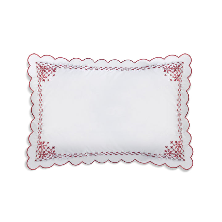 Seferî Flower Garden Standard Sham - Pink