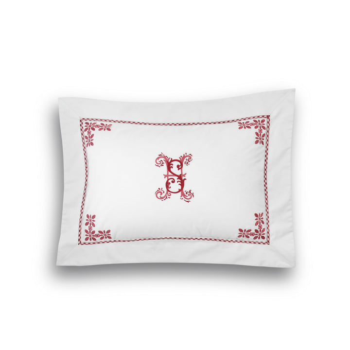 Seferî Flower Garden Boudoir Sham - Pink