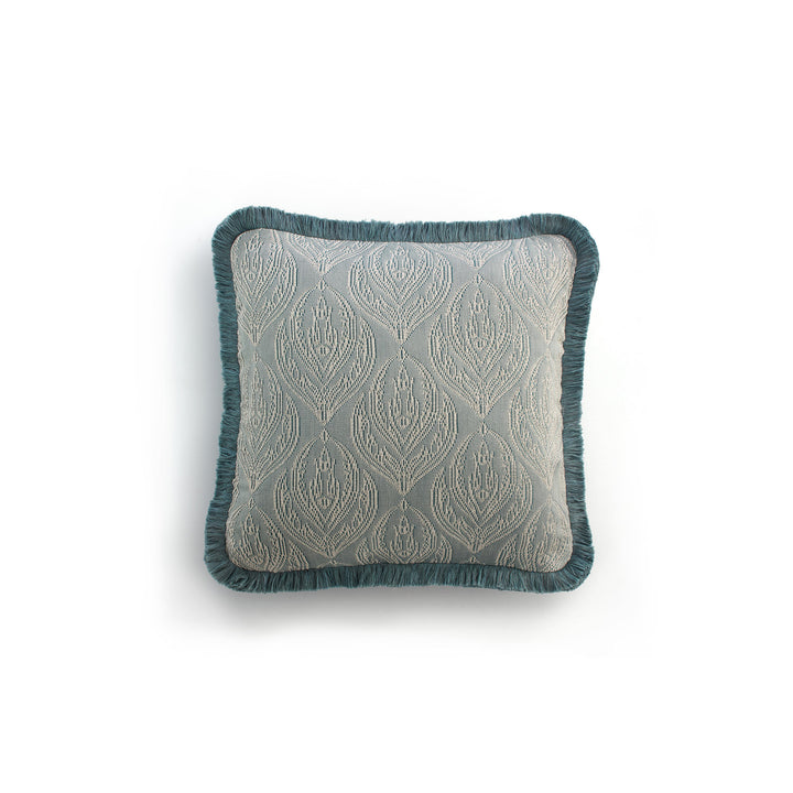 Lumina Jacquard Decorative Cushion - Celadon