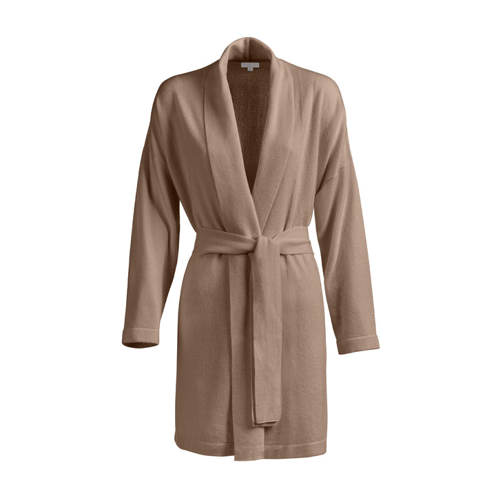 Violet Short Cashmere Robe