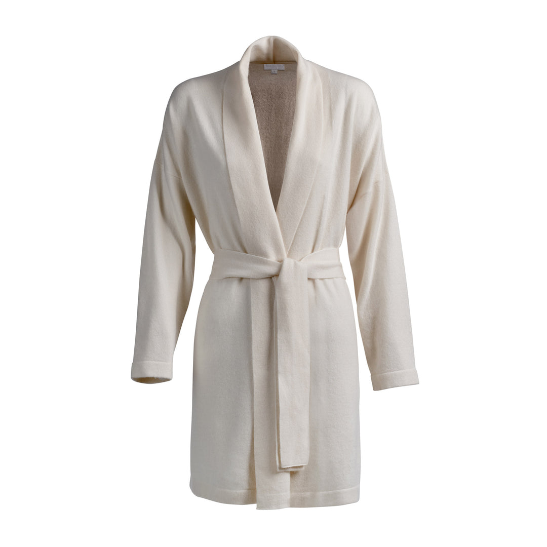 Violet Short Cashmere Robe