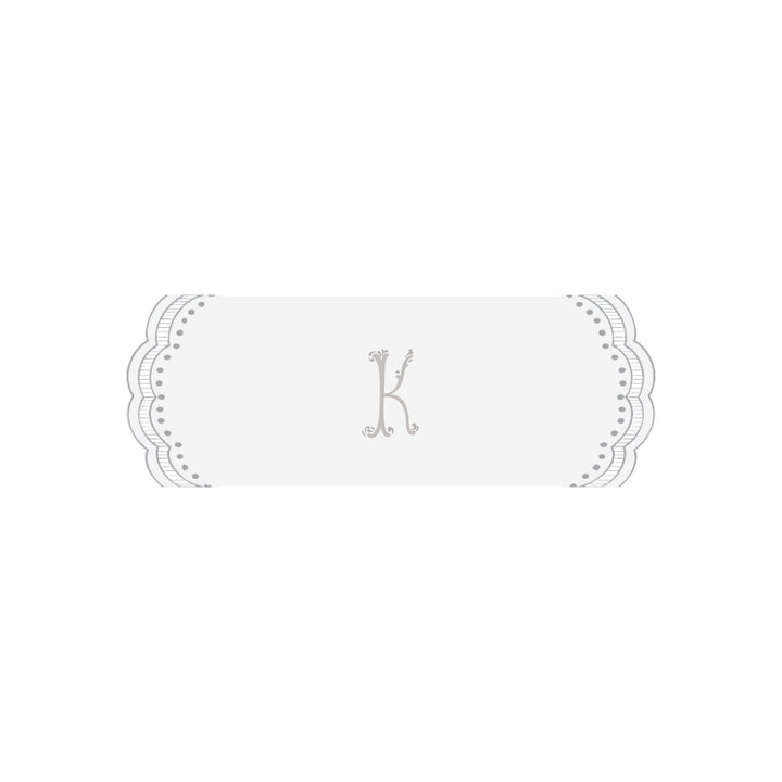 Seferî Heritage Bolster Cushion Cover with Monogram Embroidery