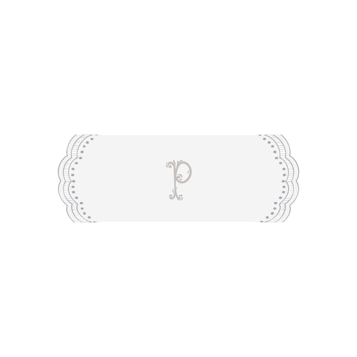 Seferî Heritage Bolster Cushion Cover with Monogram Embroidery