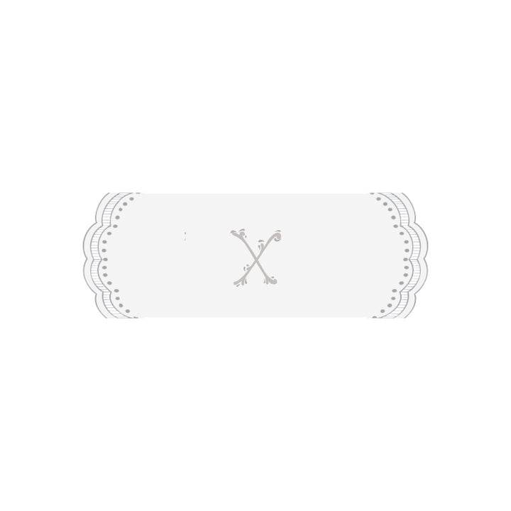 Seferî Heritage Bolster Cushion Cover with Monogram Embroidery