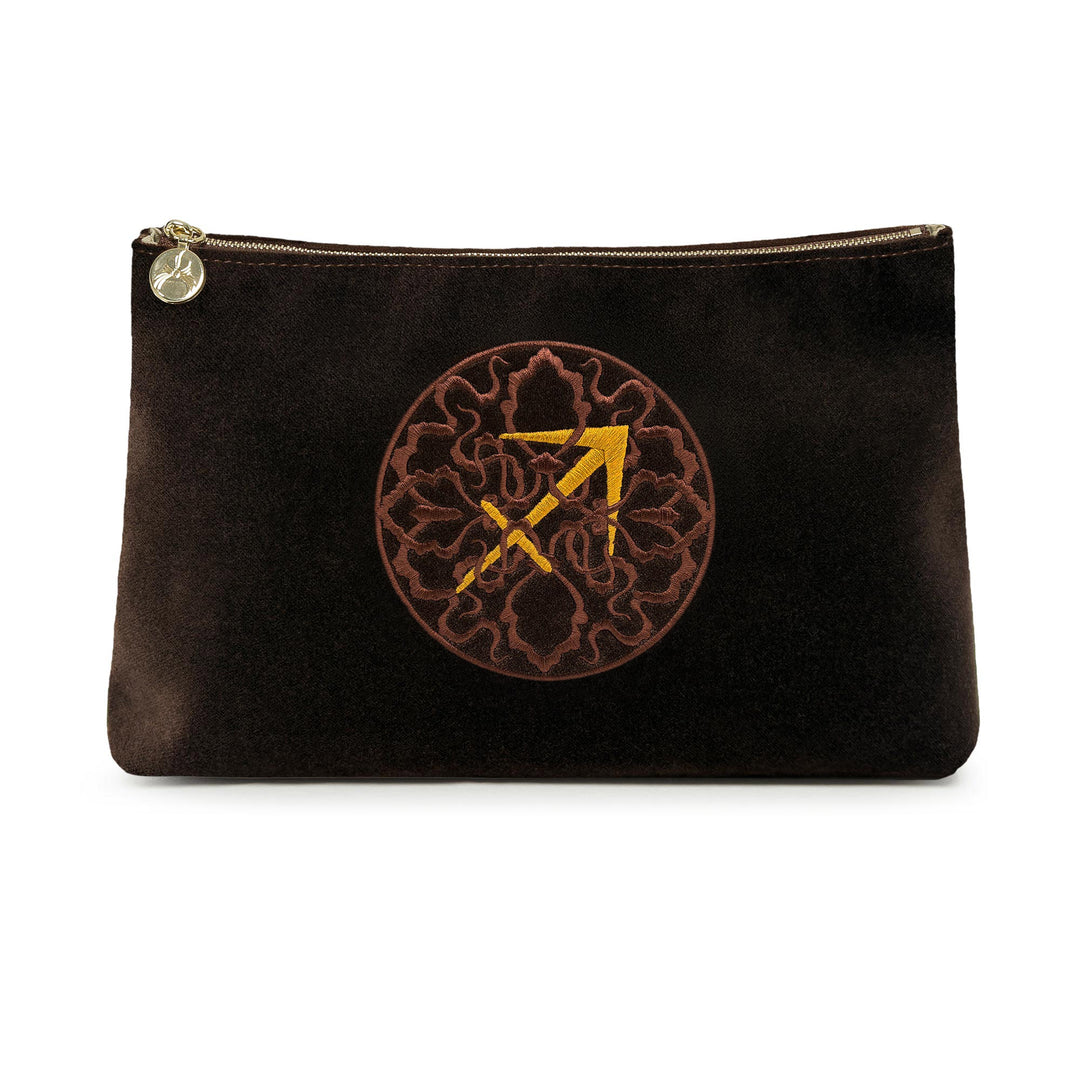 Zodiac Clutch - Brown