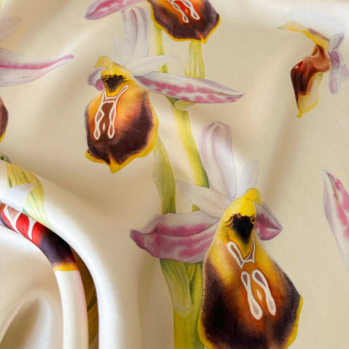 Ophrys Lycia Scarf - Colorful/Beige