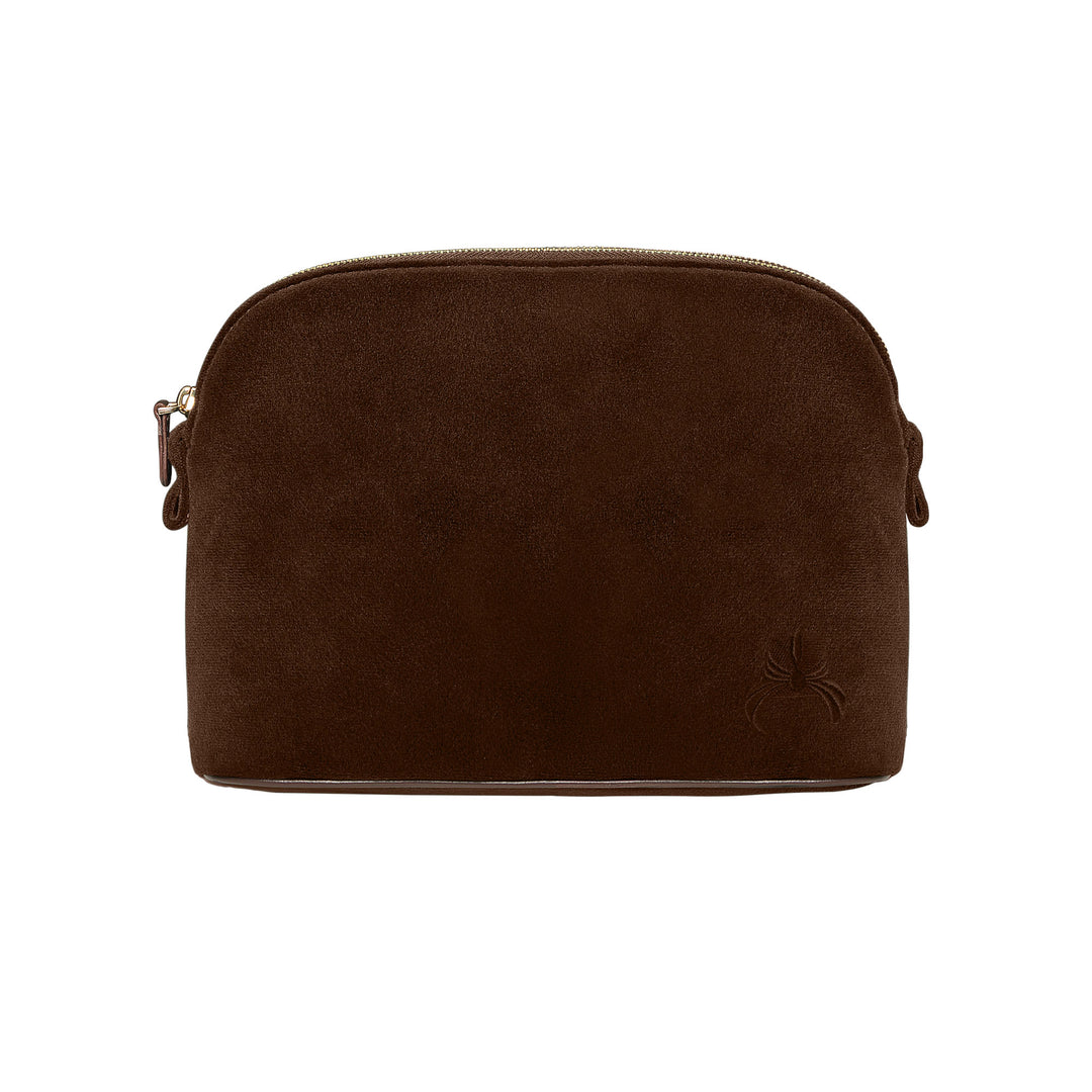 Merlin Make-up Bag - Brown