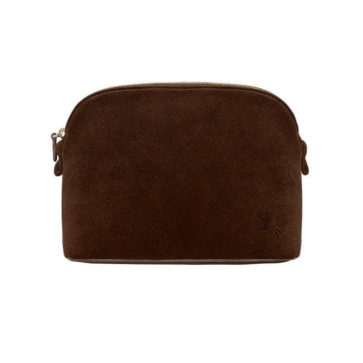 Merlin Make-up Bag - Brown