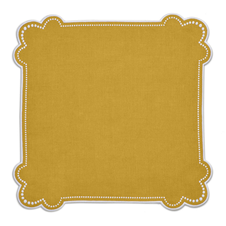 Seferî Pearl Napkin - Yellow