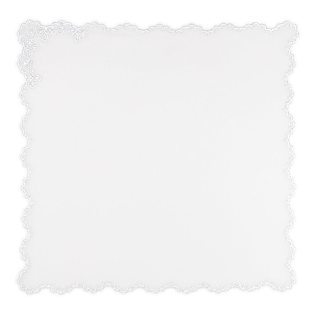 Seferî Linen Napkin with White Embroidery