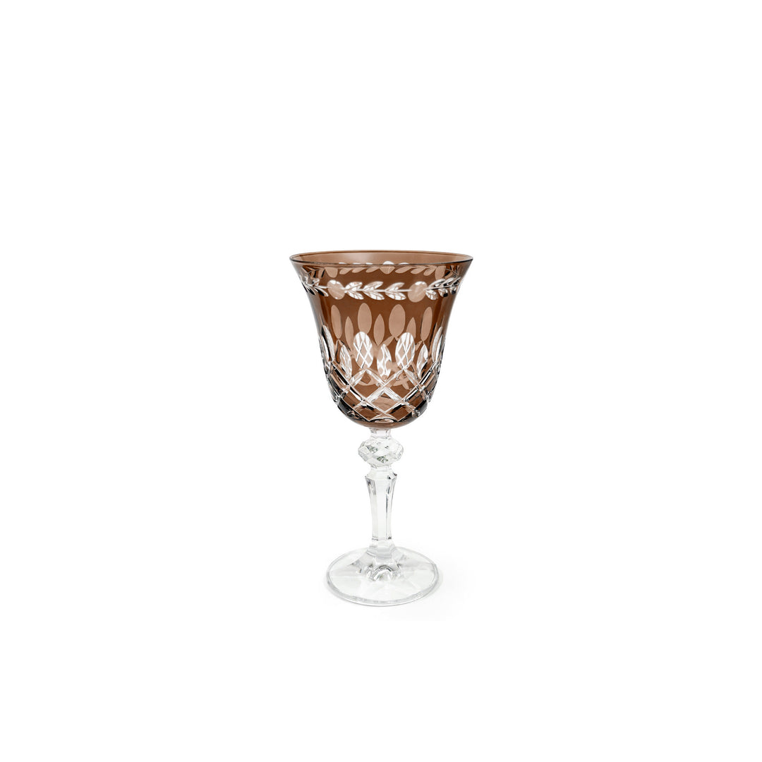 Seferî Amber Red Wine Glass - Set of 6