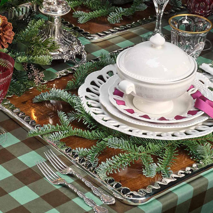 Seferî Silver-Plated Placemat Frame - with Plexiglass Insert