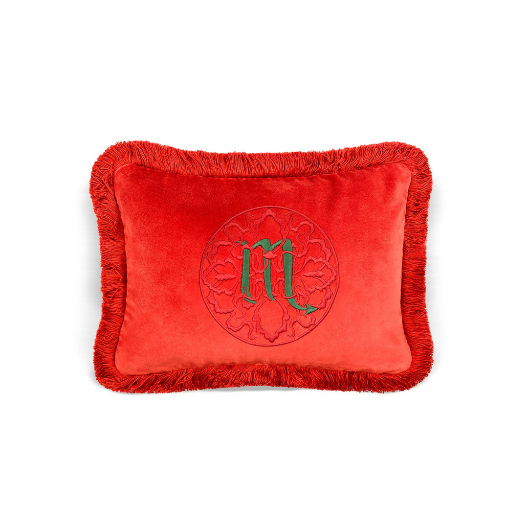 Zodiac Decorative Cushion - Red