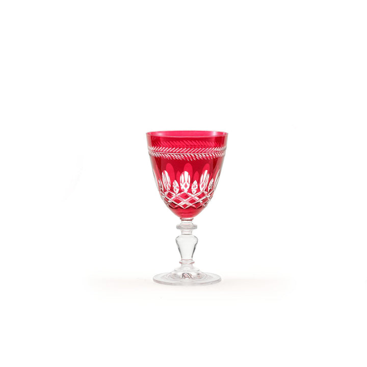 Seferî Ruby White Wine Glass - Set of 6