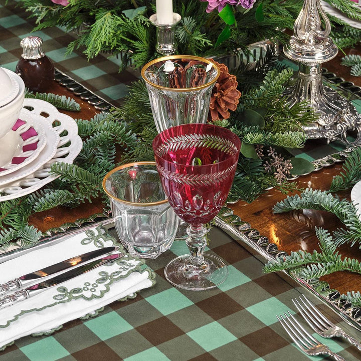 Seferî Ruby White Wine Glass - Set of 6