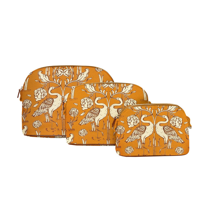 Everbound Make-up Bag - Yellow/Brown