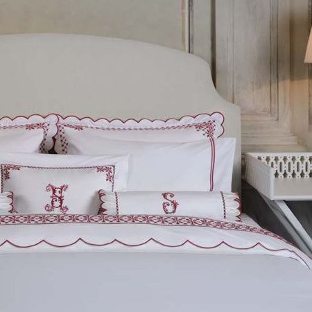 Seferî Flower Garden Duvet Cover - Pink