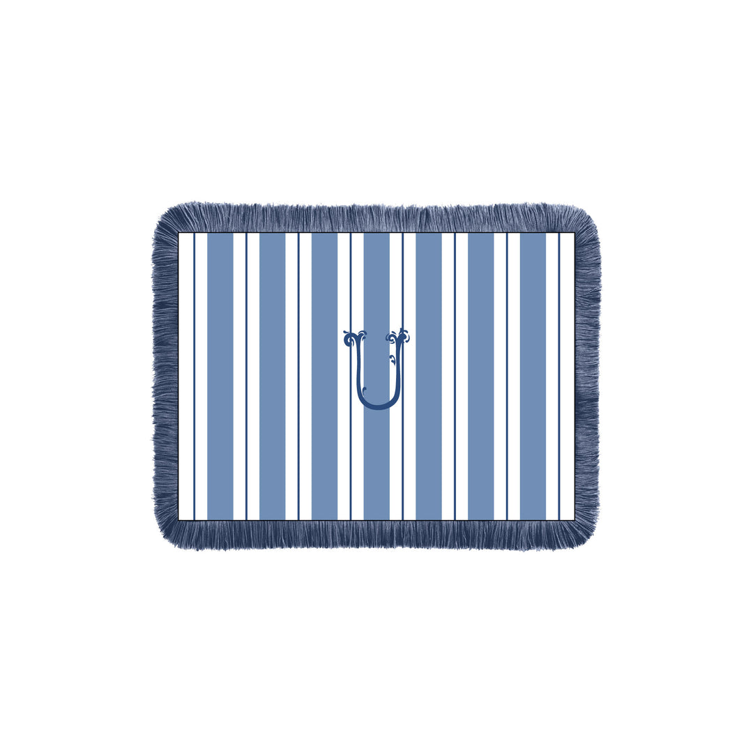 Seferî Ottoman Stripe Decorative Cushion - H&S Embroidery