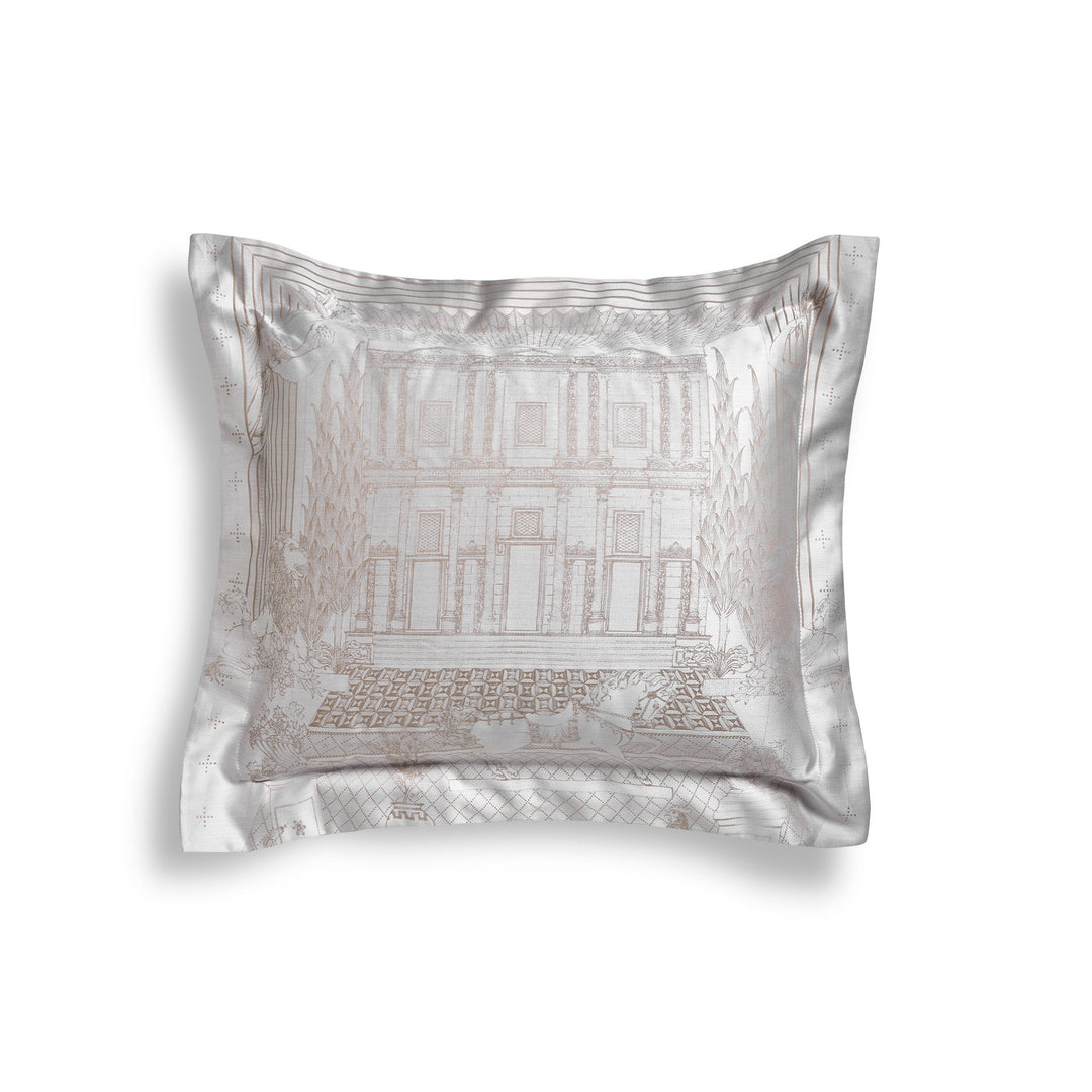 Ephesus Jacquard Decorative Cushion - Sand