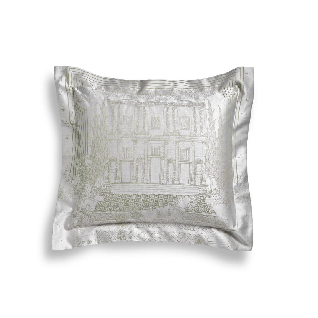 Ephesus Jacquard Decorative Cushion - Celadon